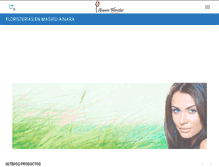 Tablet Screenshot of ainarafloristas.com